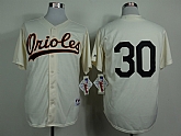 Baltimore Orioles #30 Chris Tillman Throwback 1954 Cream Jerseys,baseball caps,new era cap wholesale,wholesale hats