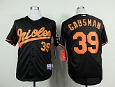 Baltimore Orioles #39 Gausman Black Jerseys,baseball caps,new era cap wholesale,wholesale hats
