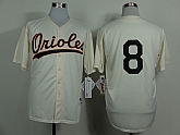 Baltimore Orioles #8 Cal Ripken Throwback 1954 Cream Jerseys,baseball caps,new era cap wholesale,wholesale hats