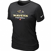 Baltimore Ravens Black Women's Critical Victory T-Shirt,baseball caps,new era cap wholesale,wholesale hats
