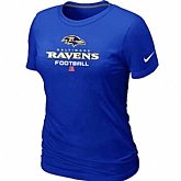 Baltimore Ravens Blue Women's Critical Victory T-Shirt,baseball caps,new era cap wholesale,wholesale hats
