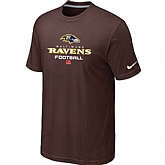 Baltimore Ravens Critical Victory Brown T-Shirt,baseball caps,new era cap wholesale,wholesale hats