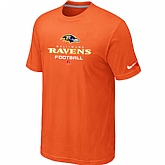 Baltimore Ravens Critical Victory Orange T-Shirt,baseball caps,new era cap wholesale,wholesale hats