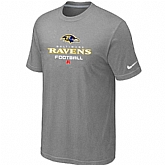 Baltimore Ravens Critical Victory light Grey T-Shirt,baseball caps,new era cap wholesale,wholesale hats