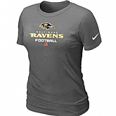 Baltimore Ravens D.Grey Women's Critical Victory T-Shirt,baseball caps,new era cap wholesale,wholesale hats