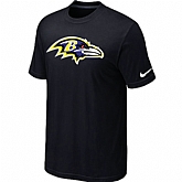 Baltimore Ravens Sideline Legend Authentic Logo T-Shirt Black,baseball caps,new era cap wholesale,wholesale hats