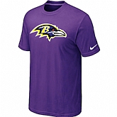 Baltimore Ravens Sideline Legend Authentic Logo T-Shirt Purple,baseball caps,new era cap wholesale,wholesale hats
