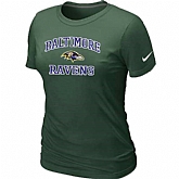 Baltimore Ravens Women's Heart & Soul D.Green T-Shirt,baseball caps,new era cap wholesale,wholesale hats