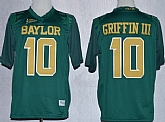 Baylor Bears #10 Robert Griffin III 2013 Green Jerseys