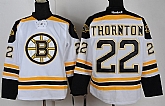 Boston Bruins #22 Shawn Thornton White Jerseys,baseball caps,new era cap wholesale,wholesale hats