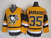 Boston Bruins #35 Barrasso CCM Throwback Yellow Jerseys,baseball caps,new era cap wholesale,wholesale hats