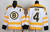 Boston Bruins #4 Bobby Orr White Jerseys,baseball caps,new era cap wholesale,wholesale hats