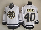 Boston Bruins #40 Tuukka Rask 2014 White Jerseys,baseball caps,new era cap wholesale,wholesale hats