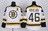 Boston Bruins #46 Krejci White A Patch Jerseys,baseball caps,new era cap wholesale,wholesale hats