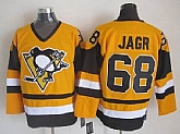 Boston Bruins #68 Jaromir Jagr CCM Throwback Yellow Jerseys,baseball caps,new era cap wholesale,wholesale hats