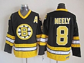 Boston Bruins #8 Neely CCM Throwback Black Jerseys,baseball caps,new era cap wholesale,wholesale hats
