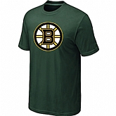 Boston Bruins Big & Tall Logo D.Green T-Shirt,baseball caps,new era cap wholesale,wholesale hats