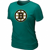 Boston Bruins Big & Tall Women's Logo L.Green T-Shirt,baseball caps,new era cap wholesale,wholesale hats