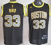 Boston Celtics #33 Larry Bird Black Electricity Fashion Jerseys,baseball caps,new era cap wholesale,wholesale hats
