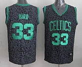 Boston Celtics #33 Larry Bird Black Leopard Fashion Jerseys,baseball caps,new era cap wholesale,wholesale hats