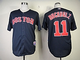 Boston Red Sox #11 Clay Buchholz Navy Blue Jerseys,baseball caps,new era cap wholesale,wholesale hats