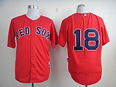 Boston Red Sox #18 Daisuke Matsuzaka Red Jerseys,baseball caps,new era cap wholesale,wholesale hats