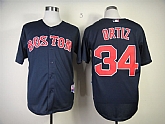 Boston Red Sox #34 David Ortiz 2013 Navy Blue Jerseys,baseball caps,new era cap wholesale,wholesale hats