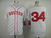 Boston Red Sox #34 David Ortiz 2014 White Jerseys,baseball caps,new era cap wholesale,wholesale hats