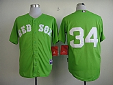 Boston Red Sox #34 David Ortiz Green Jerseys,baseball caps,new era cap wholesale,wholesale hats