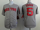 Boston Red Sox #5 Allen Craig 2014 Gray Jerseys,baseball caps,new era cap wholesale,wholesale hats