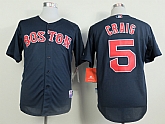 Boston Red Sox #5 Allen Craig 2014 Navy Blue Jerseys,baseball caps,new era cap wholesale,wholesale hats
