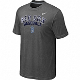 Boston Red Sox 2014 Home Practice T-Shirt - Dark Grey,baseball caps,new era cap wholesale,wholesale hats