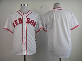 Boston Red Sox Blank Authentic 1936 The Clock White Jerseys,baseball caps,new era cap wholesale,wholesale hats