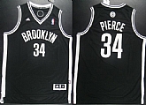 Brooklyn Nets #34 Paul Pierce Black Revolution 30 Swingman Jerseys,baseball caps,new era cap wholesale,wholesale hats