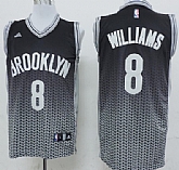 Brooklyn Nets #8 Deron Williams Black Resonate Fashion Black Jerseys,baseball caps,new era cap wholesale,wholesale hats