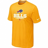 Buffalo Bills Critical Victory Yellow T-Shirt,baseball caps,new era cap wholesale,wholesale hats
