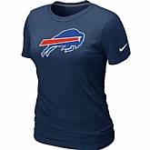 Buffalo Bills D.Blue Women's Logo T-Shirt (56),baseball caps,new era cap wholesale,wholesale hats