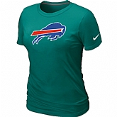 Buffalo Bills L.Green Women's Logo T-Shirt,baseball caps,new era cap wholesale,wholesale hats