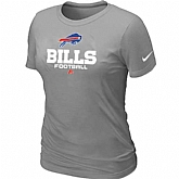 Buffalo Bills L.Grey Women's Critical Victory T-Shirt,baseball caps,new era cap wholesale,wholesale hats