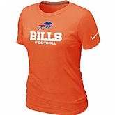Buffalo Bills Orange Women's Critical Victory T-Shirt,baseball caps,new era cap wholesale,wholesale hats