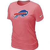 Buffalo Bills Pink Women's Logo T-Shirt,baseball caps,new era cap wholesale,wholesale hats