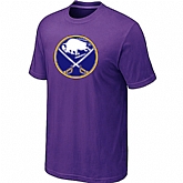 Buffalo Sabres Big & Tall Logo Purple T-Shirt,baseball caps,new era cap wholesale,wholesale hats