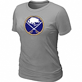 Buffalo Sabres Big & Tall Women's Logo L.Grey T-Shirt,baseball caps,new era cap wholesale,wholesale hats