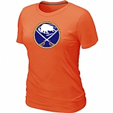 Buffalo Sabres Big & Tall Women's Logo Orange T-Shirt,baseball caps,new era cap wholesale,wholesale hats