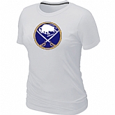 Buffalo Sabres Big & Tall Women's Logo White T-Shirt,baseball caps,new era cap wholesale,wholesale hats