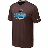 Carolina Panthers Critical Victory Brown T-Shirt,baseball caps,new era cap wholesale,wholesale hats