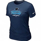 Carolina Panthers D.Blue Women's Critical Victory T-Shirt,baseball caps,new era cap wholesale,wholesale hats