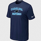 Carolina Panthers Heart & Soul D.Blue T-Shirt,baseball caps,new era cap wholesale,wholesale hats