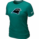 Carolina Panthers L.Green Women's Logo T-Shirt,baseball caps,new era cap wholesale,wholesale hats