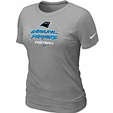 Carolina Panthers L.Grey Women's Critical Victory T-Shirt,baseball caps,new era cap wholesale,wholesale hats